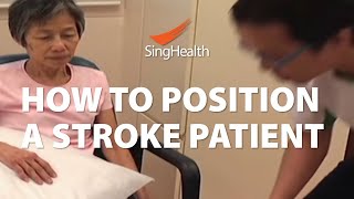 How To Position A Stroke Patient [upl. by Odie222]