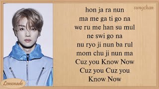 NCT U  Know Now Easy Lyrics [upl. by Radmen]