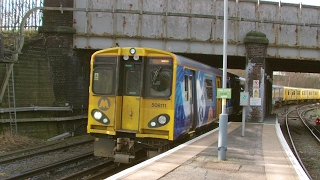 Half an Hour at 216  Birkenhead North Station 1022017  Class 507 508 terminus [upl. by Eelegna]