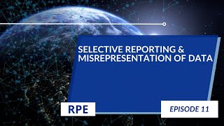 Selective Reporting amp Misrepresentation of Data  Episode 11  Research Ethics [upl. by Bartolemo558]